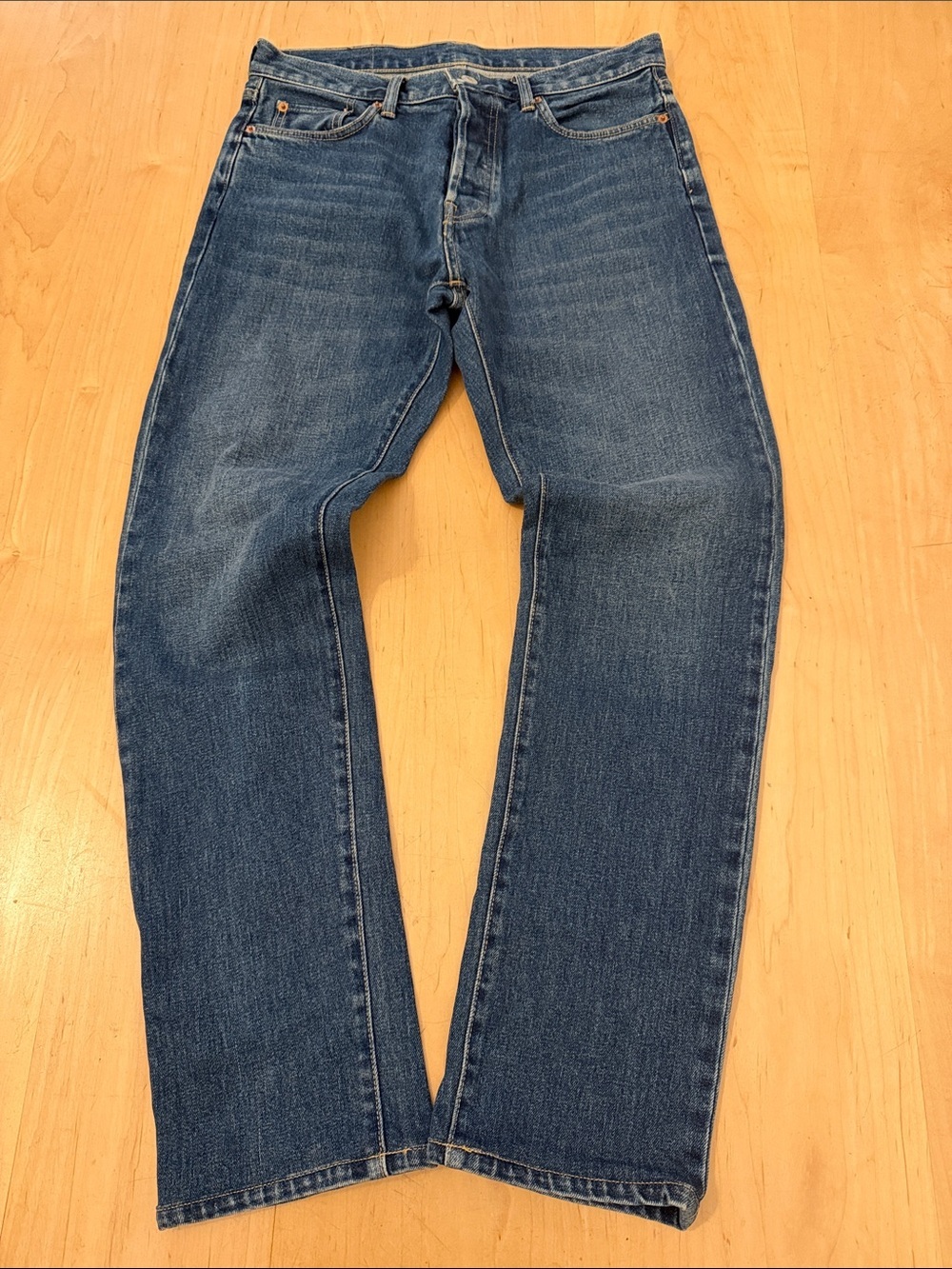 Buck Mason Men's Maverick Slim 14oz Double Dip Denim 31x29